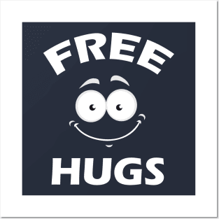 Free Hugs Face Emotion Posters and Art